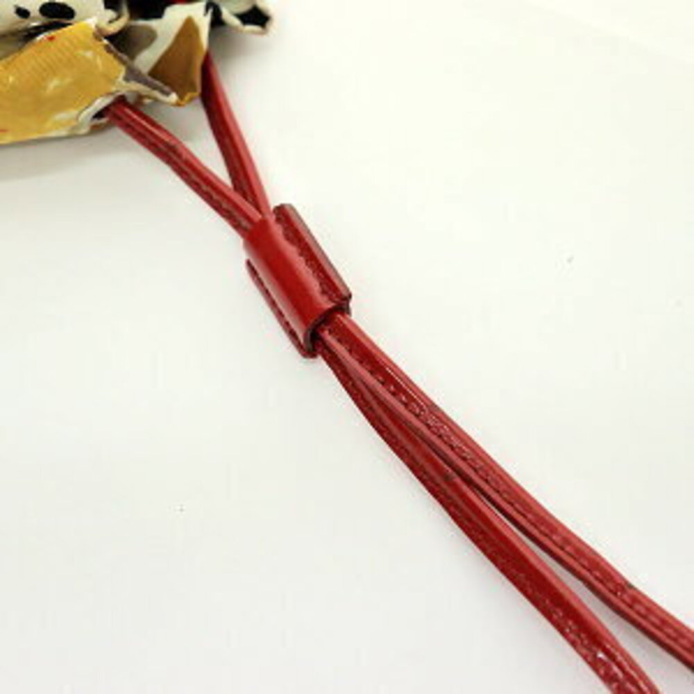 Prada Triangle Logo Drawstring Bag Beige Pink Tan… - image 5